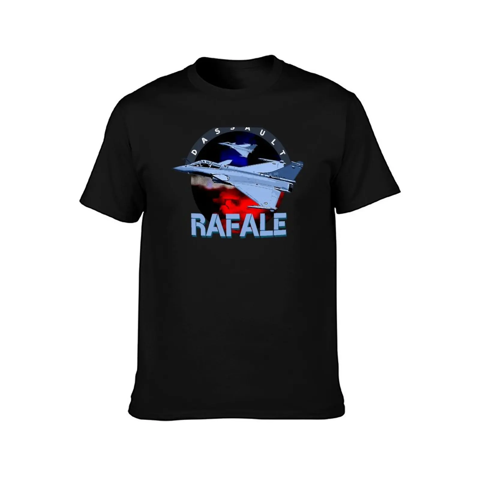 Dassault Rafale French Fighterjet Aircraft T-Shirt Large Size Breathable Tee T-Shirt