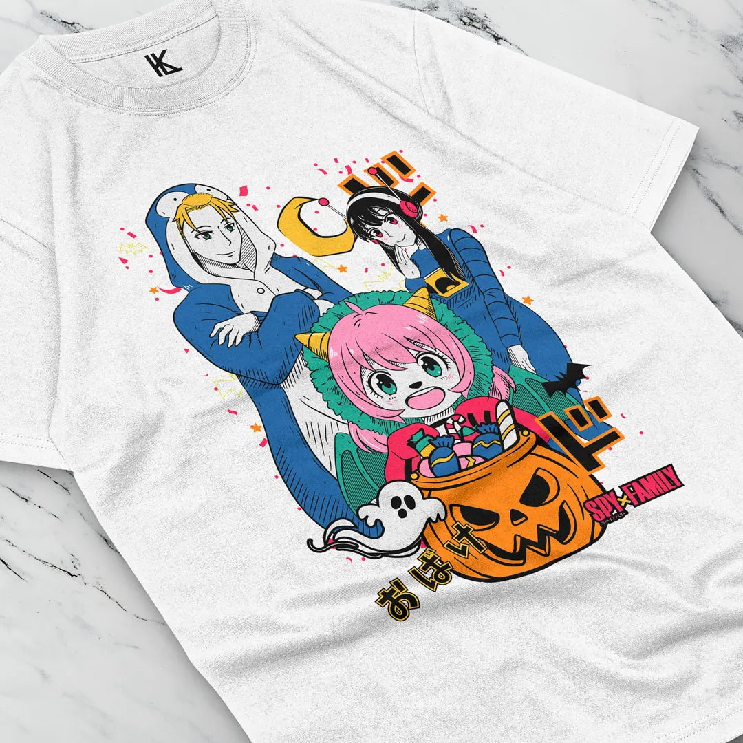 T-Shirt Anime,Loid,Yor,Anya,Bond,Forger Spy X Family Halloween