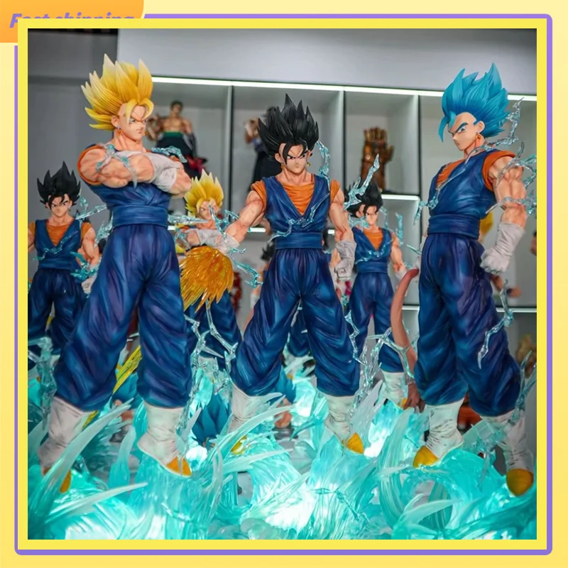 

Жемчуг дракона 40 см статуя Брат Jt Factory Hb Vegeta светящаяся три голова резьба аниме анимация орнамент ручной работы подарок