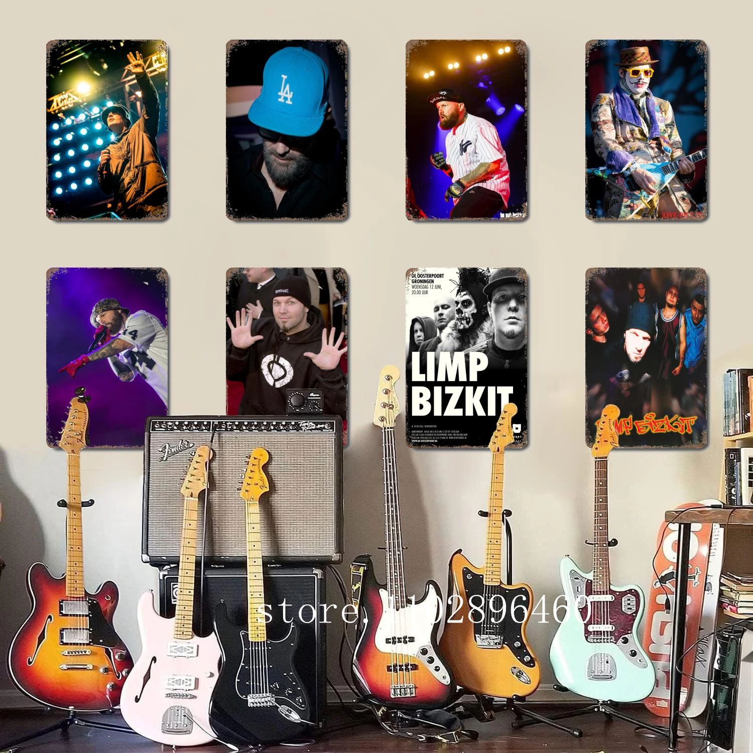 

limp bizkit Metal Plaques & Signs wall decor Vintage Tin Signs Captain Metal Poster Decor for Bar Pub Club Wall Decoration