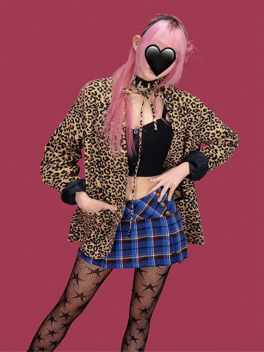 REDDACHiC Klinknagels Plooien Wikkelrok Jk School Plaid Split Button Down Stitch Kant Minirok Vintage Y2k Hete Zomer Vrouwen Kleding