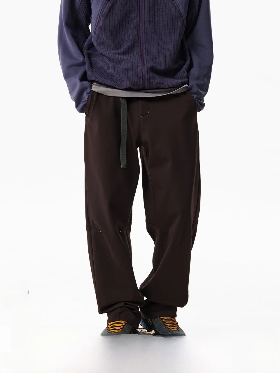 

Neutral Crnenter Outdoor Warm Fce Workwear Straight Leg Casual Hiking Mountain Climbing Long Pants Polyester Fiber