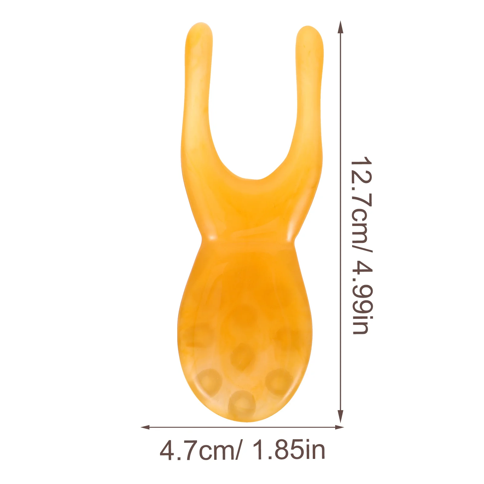 Nose Massager Resin Wear-Resistant Compact Size Face Guasha Tool Acupoint Massager Relax Massage Tool