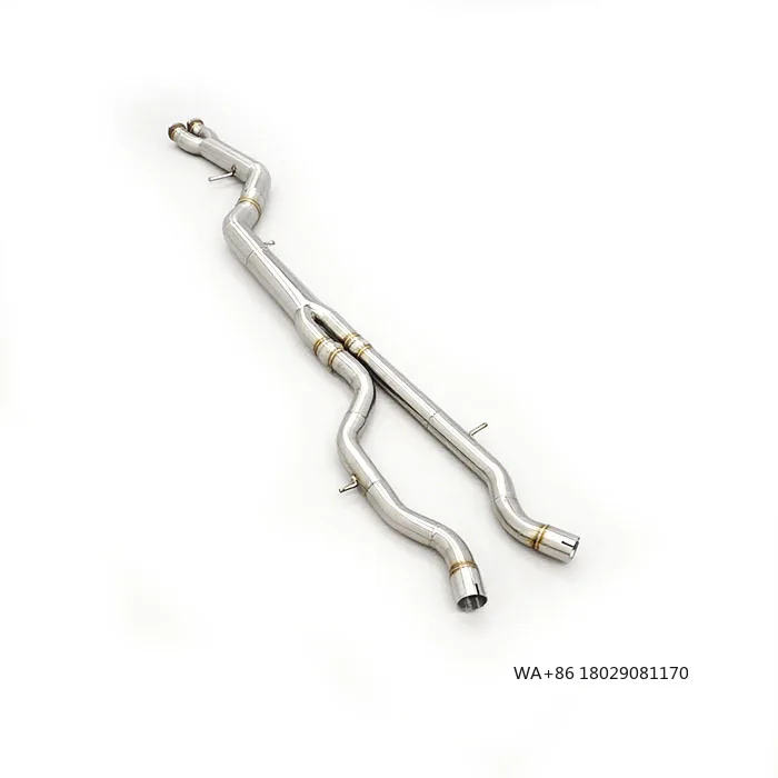 OEM Stainless Steel Mid Pipe Exhaust for  M3 M4 F80/F82/F8X 3.0T 2015-2019 Performance Car Straight Exhaust Pipe System