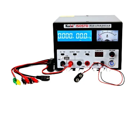 

Kaisi 1505TD 15V 5A Intelligent DC Regulated Power Supply with 5V2A USB Port for Mobile Phones and Phone Repair