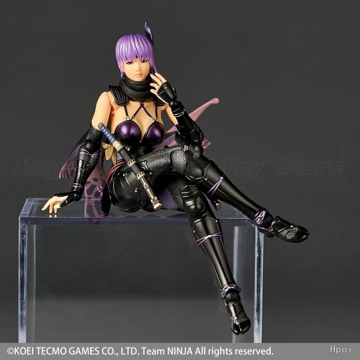 【البيع المسبق】لعبة شخصية أصلية من KAIYODO Revoltech Ninja Gaiden Ayane هدية