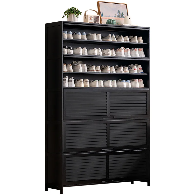 shoe-cabinet-high-vertical-entry-cabinet-integrated-door-porch-cabinet-outside-the-door-corridor-shoe-rack-multi-layer-shoe-rack