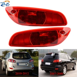 ZUK Rear Bumper Fog Light Anti-Fog Reflector Lamp Foglight For Hyundai Santa Fe Santafe 2007 2008 2009 2010 2011 2012 2.4L 2.7L