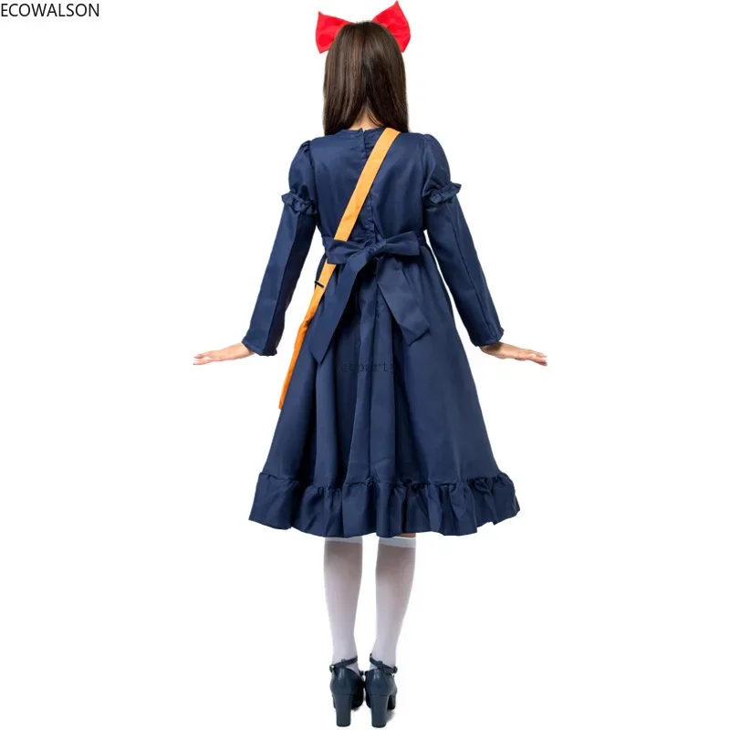 Kiki\'s Delivery Service Kiki Exported To Japan Cosplay Costumes for Adults Minimalist Japanese Witch Little Witch Clothes Toys30