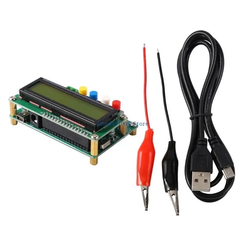 

T3LB LC100-A LCD Inductance Capacitance Meter C0.01pf-10uf L0.001uh-100mh HL0.001mh-100h HC1uf-100mf for Circuit Analysis