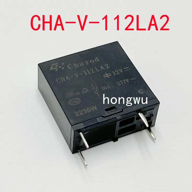 100% Original New 2PCS CHA-V-112LA2 DC12V relay 10A 4pins