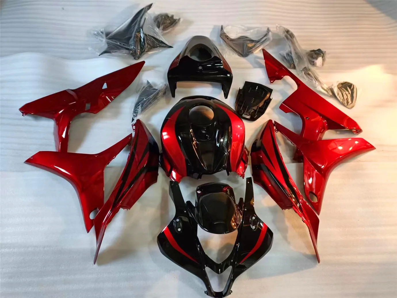 Nieuwe ABS Motorfiets volledige Fairings Kit voor CBR600RR F5 2007 2008 CBR600 RR CBR 600RR 07 08 Carrosserie kuip set
