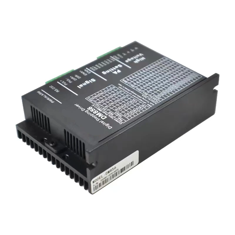 DM856 Stepper Motor Controller Original 57 86 Digital Stepper Motor Driver 20-80 Vdc 1A to 5.6A For Leadshine NEMA23 NEMA34