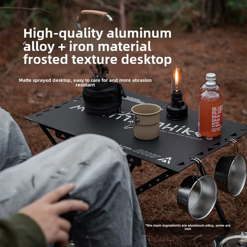 MOUNTAINHIKER Outdoor camping space stroll opens the table with portable folding table lightweight table tactical table