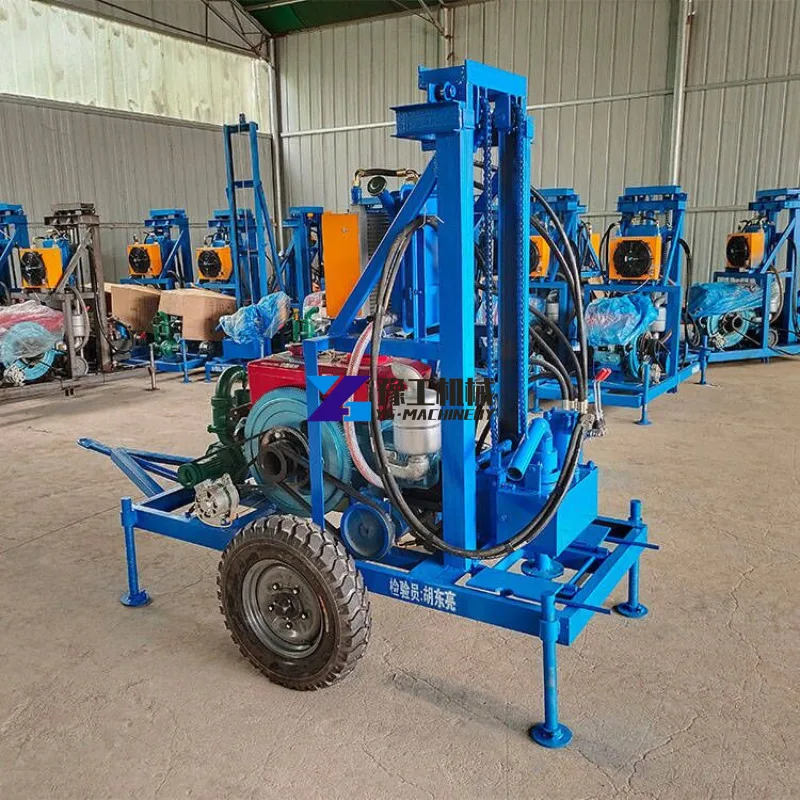 150 Meter Diesel Water Well Drilling Rig Machine/Hydraulic Drilling Machine