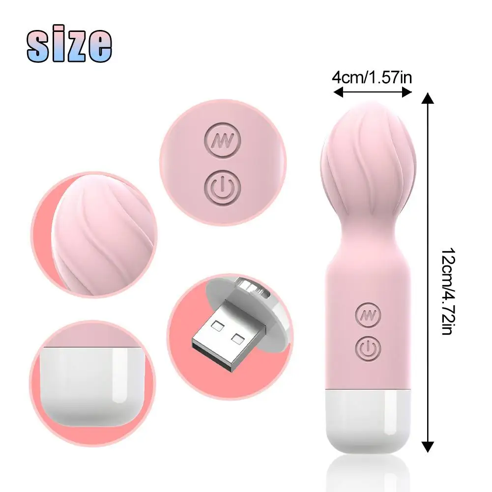 عصا سحرية قوية AV هزاز أنثى الحلمة البظر محفز G بقعة مدلك السلع الكبار المنتج المثيرة الجنس لعب للنساء