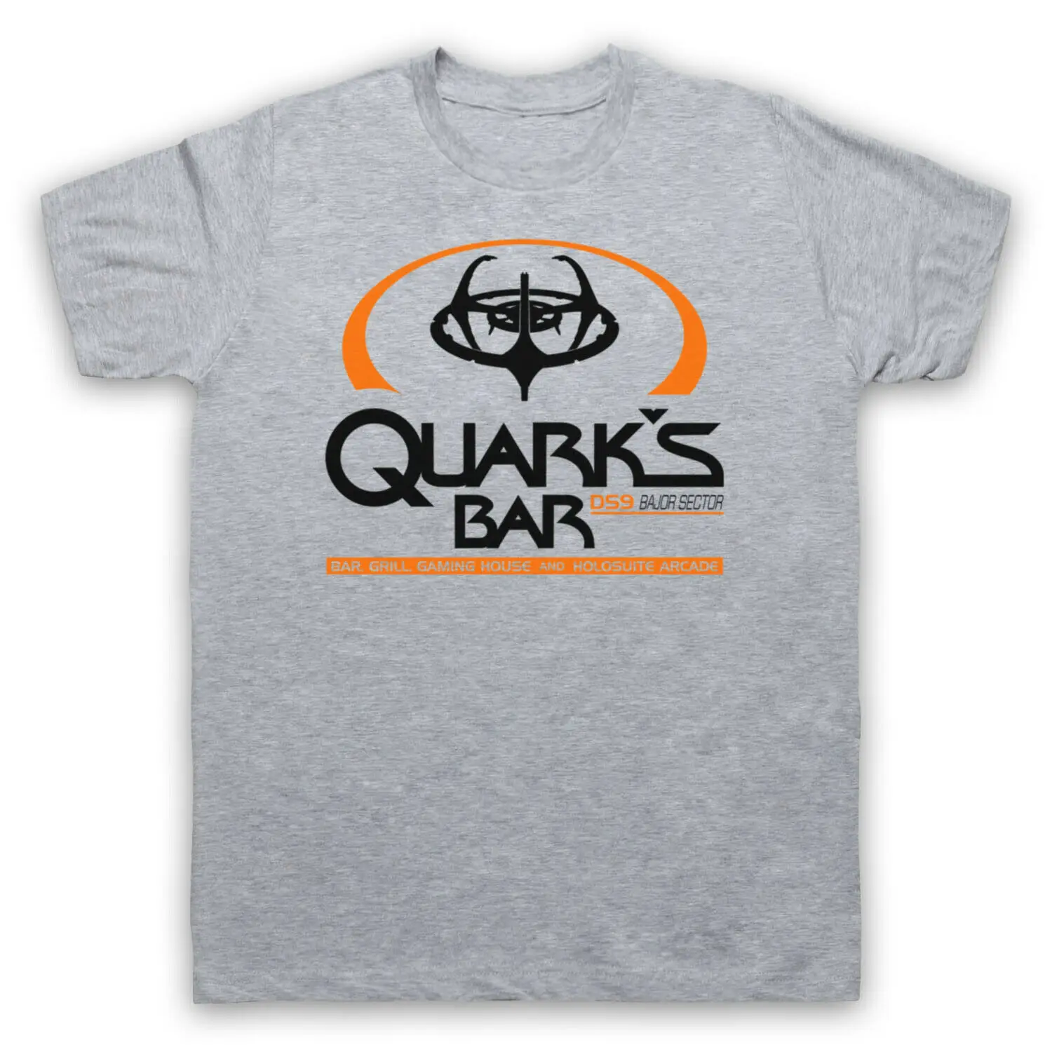 تي شيرت 2025 بيع جيدًا في الصيف تي شيرت قطني STAR TREK DEEP SPACE NINE DS9 QUARK'S BAR BAJOR