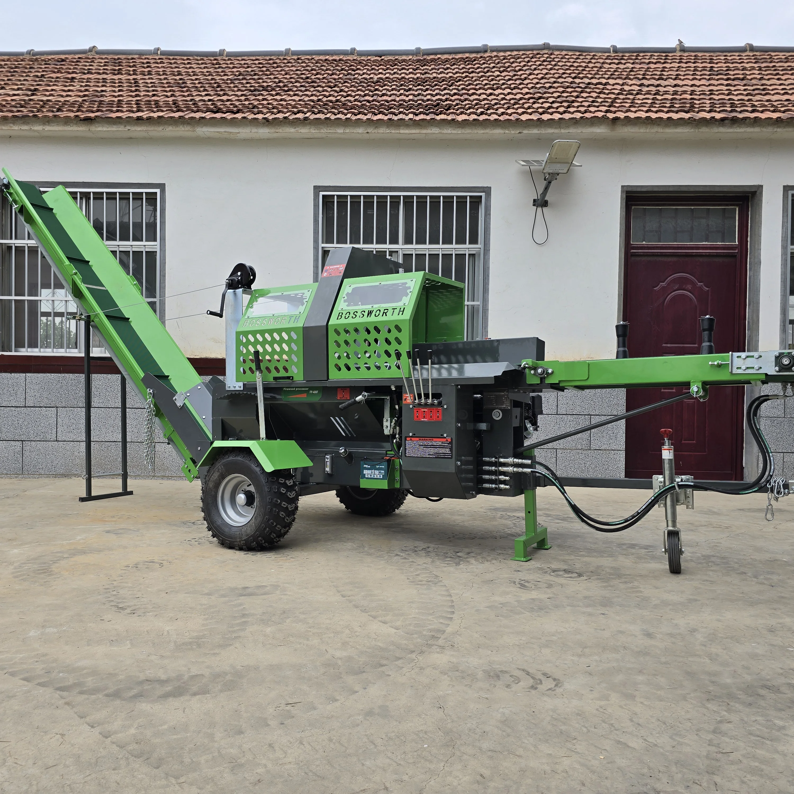 

2025Agricultural Machinery Equipment Wood Log Cutting Machine Firewood Processor Wood Processor