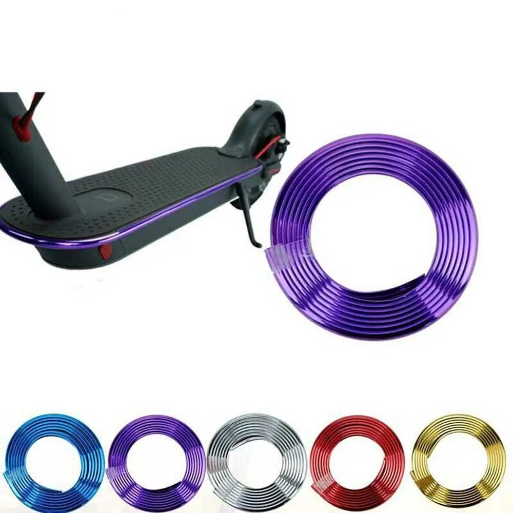 Scooter elétrico Guard Corner para Xiaomi M365 Pro, Bumper Tape Protector, Corpo Tiras Decorativas, Etiqueta protetora, Peças