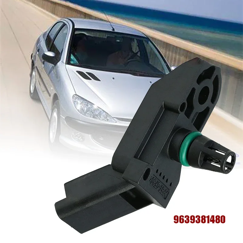 9639381480 Manifold Absolute Pressure MAP Sensor For Peugeot 106 207 807 Citroen C2 C4 Fiat 1920AJ 467680 0261230043 DC00467680