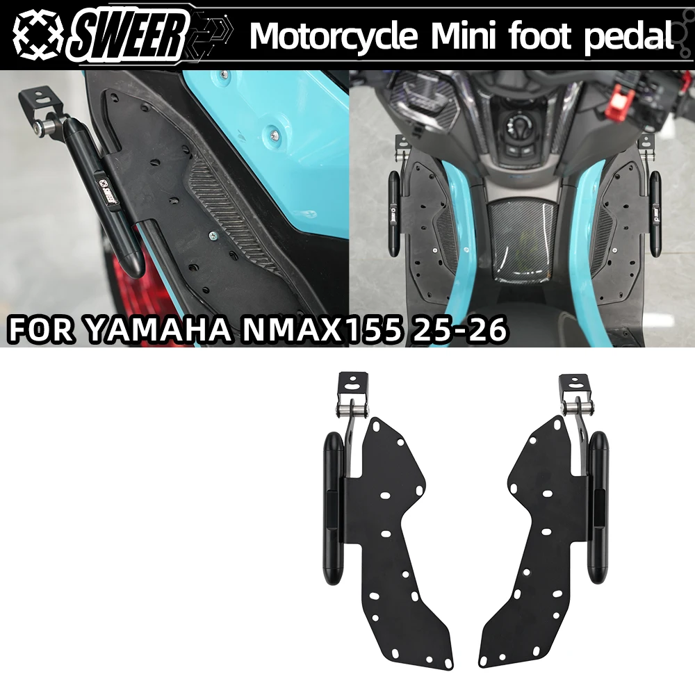 New Release Mini Crash Bar Protector Black Motorcycle Accessories For Yamaha NMAX155 2025-2026