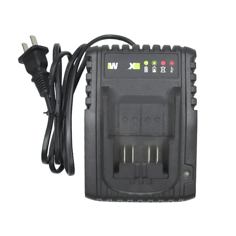 WA3921 Li-ion Battery Charger For Worx 18V 20V WA3593 WA3595 WA3596 WA3016 WA3401 Lithium Battery WA3922 WA3924 WA3927 WU279