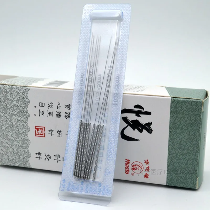 needle 100 sterile disposable acupuncture beauty massage acupuncture needle 0.25/0.30/0.35mm gua sha  massager