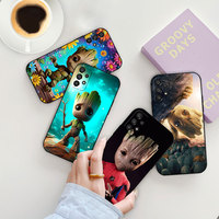 Marvel Cute Iam Groot Phone Case For Samsung Galaxy A73 A72 A71 A55 A54 A53 A52 A51 A90 A80 A70 A42 A35 A34 A33 A32 A31 5G Cover