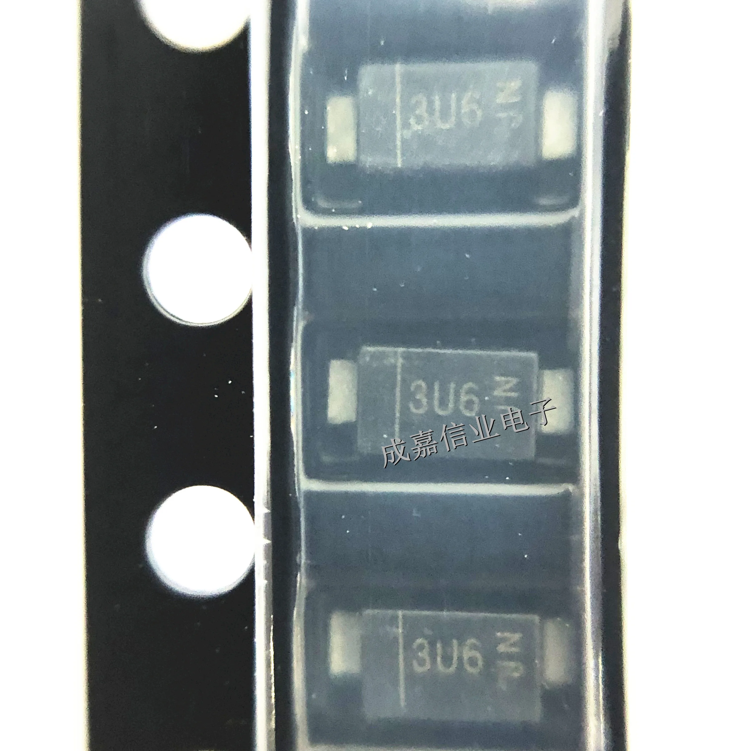 10pcs/Lot SBR3U60P1-7 SOD-123-2 MARKING;3U6 Diode Super Barrier Rectifier 60V 3A 2-Pin Operating Temperature:- 65 C-+ 150 C