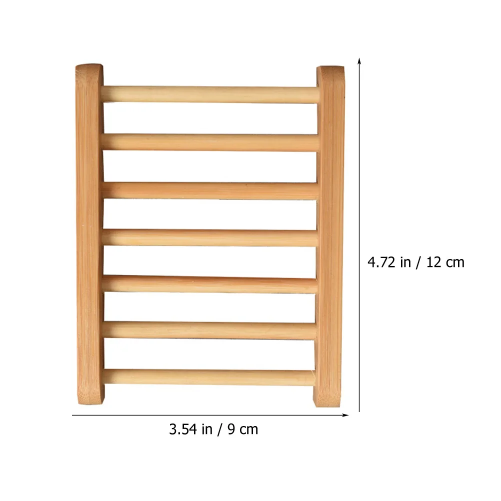 

Wooden Soap Holder Exquisite Workmanship Simple Design for Bathroom Kitchen Hotel Long Lasting and Attractive Wooden Soap Holder