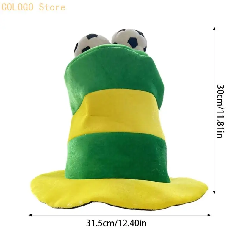Stylish Adjustable Soccer Cap Headwear Great For Supporters And Theme Parties D0LD