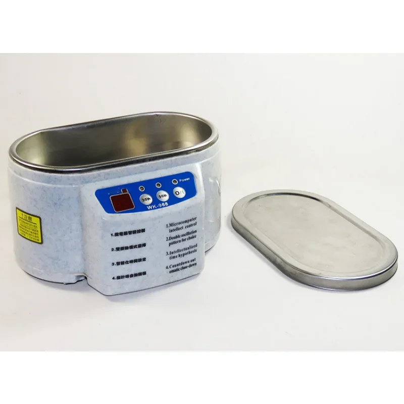 Mini Ultrasonic Cleaner for Glasses Watch Jewelry Denture Cleaner Makeup Brush Smart Control Ultrasonic Cleaner