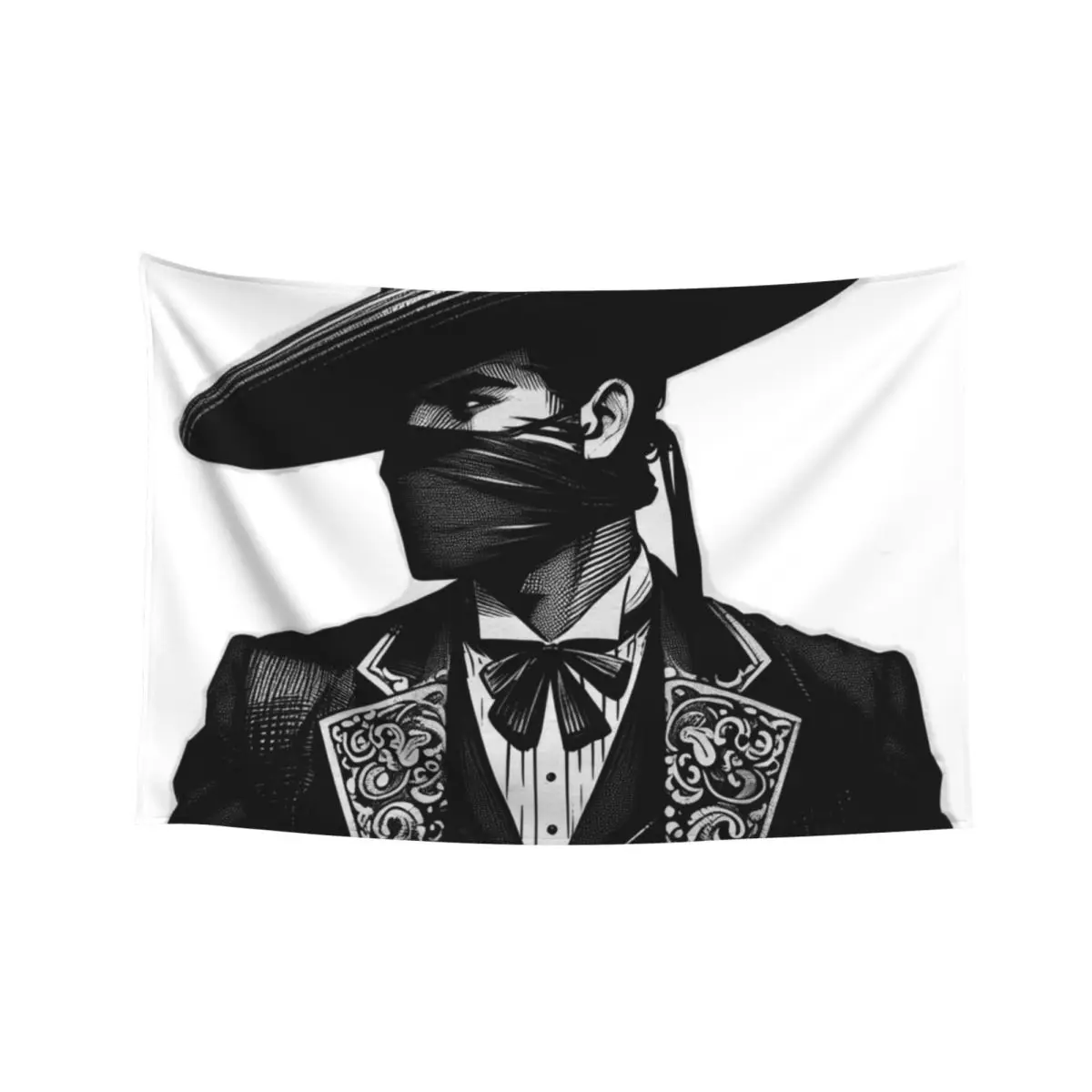 

the black charro Tapestry Mushroom Wall Decor Hanging Aesthetics For Room Outdoor Decoration Tapestry