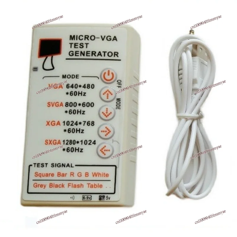 HD LCD TV Bildschirm Messwerkzeug VGA Generator Signal Quelle Detektor