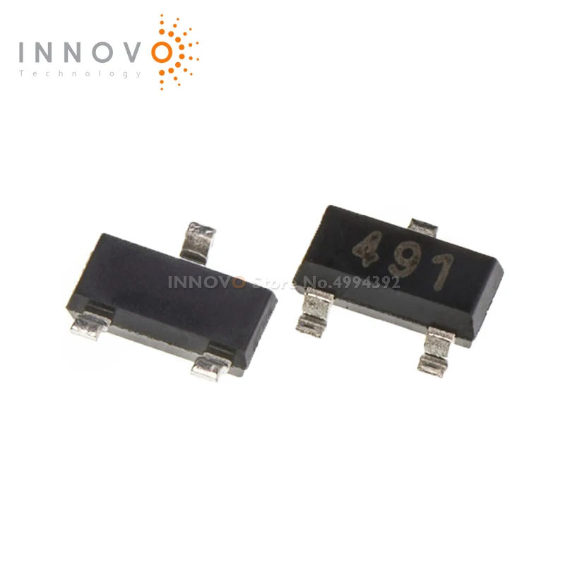 50pcs/lot BC846B-7-F BC846B TRANS NPN 65V 0.1A SOT23-3 New original