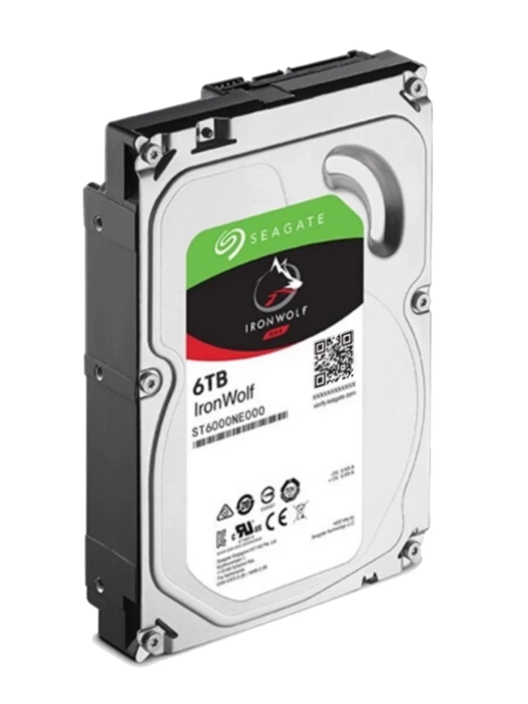 Voor Seagate St6000ne000 Ironwolf Pro Nas 256Mb 6Tb Interne 3.5 "Sata Harde Schijf Nieuw