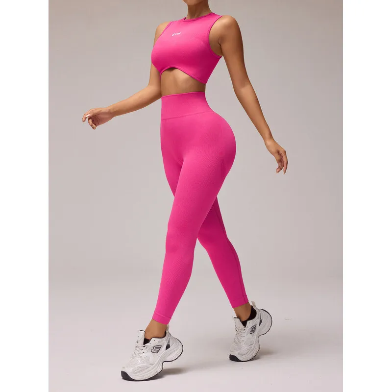 Sportswear Seamless Yoga Set 2/PCS Gym Clothes Sportswear Yoga Suits For Women Fitness Set Tracksuits Sports Bra Gym Leggings