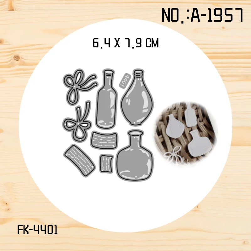 AG(1951-1975) استنسل قوالب القطع المعدنية لسكرابوكينغ #6