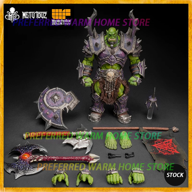 In Stock Metytoyz Green Commander Orc Warrior Movable Monster Action Figure 6