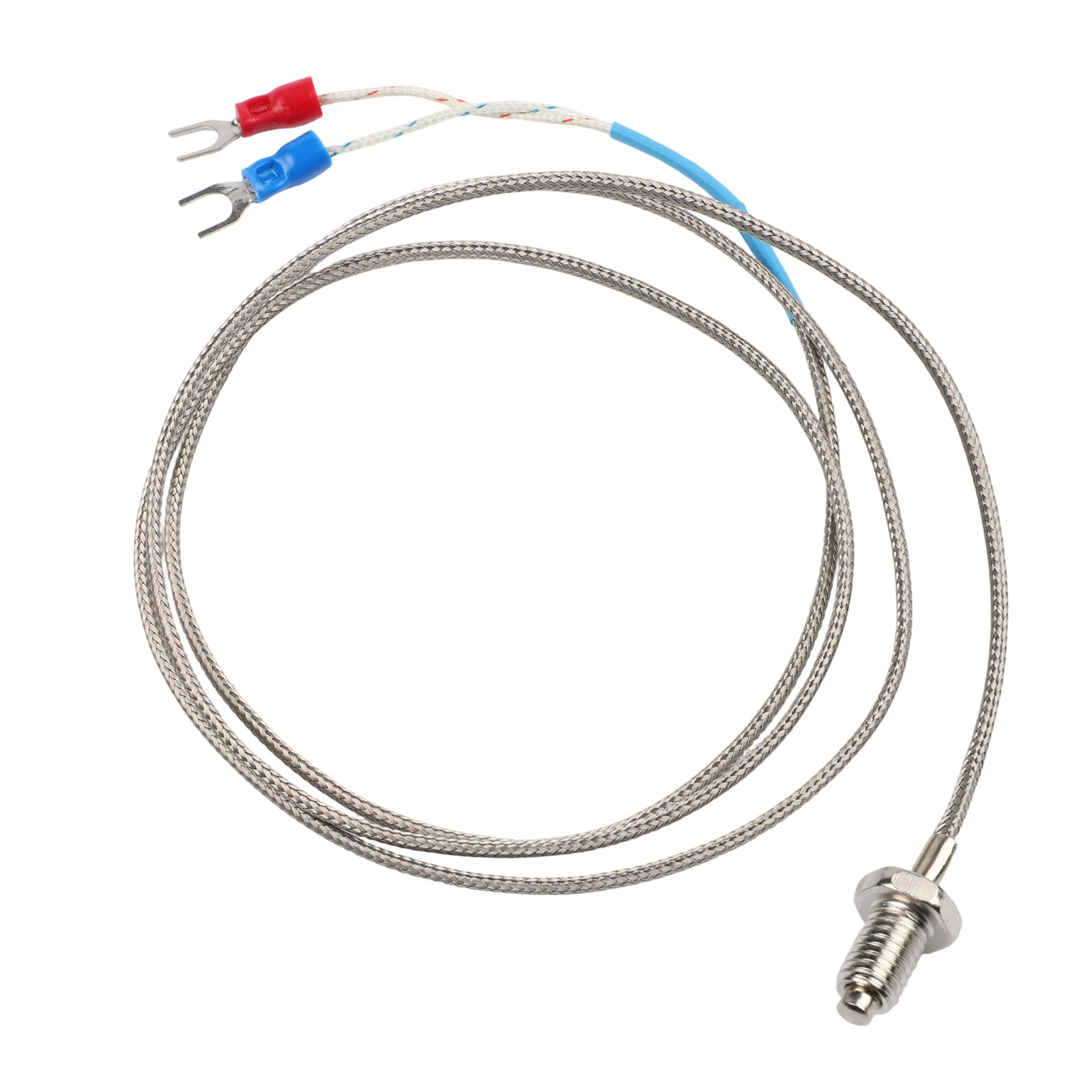 Robust M8 Threaded Temperature Sensor for RTD and Thermocouple Applications with Metal Construction for Long Term Use