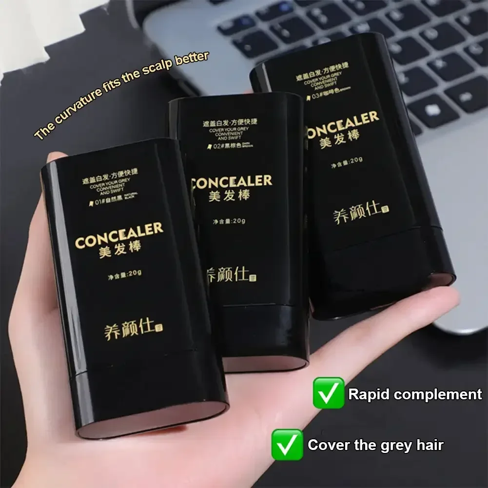 Disposable Hair Color Comb for Temporary Gray Coverage