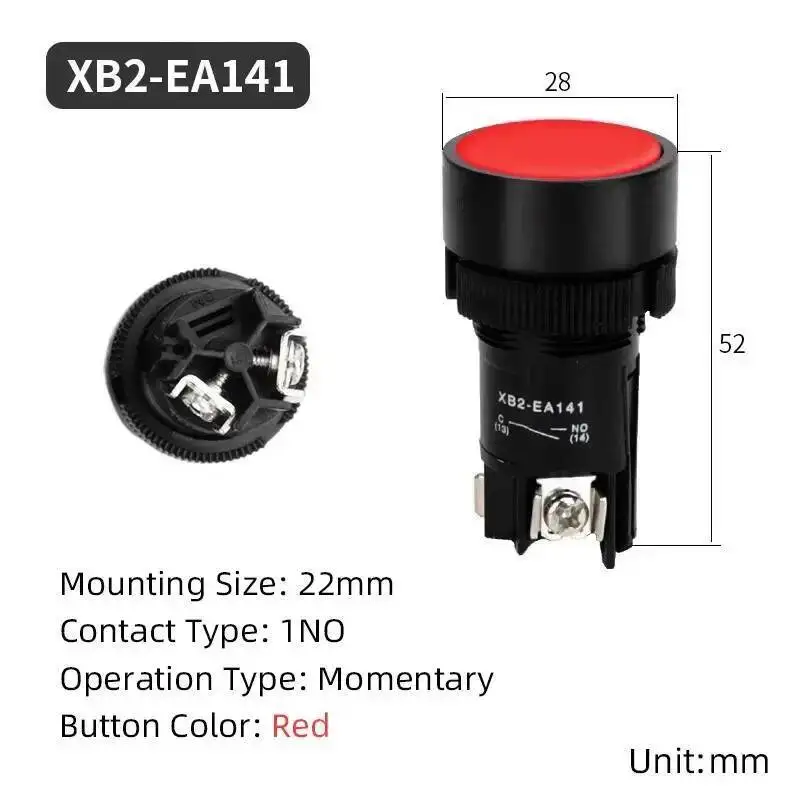 Variant: EA141-Red 1NO