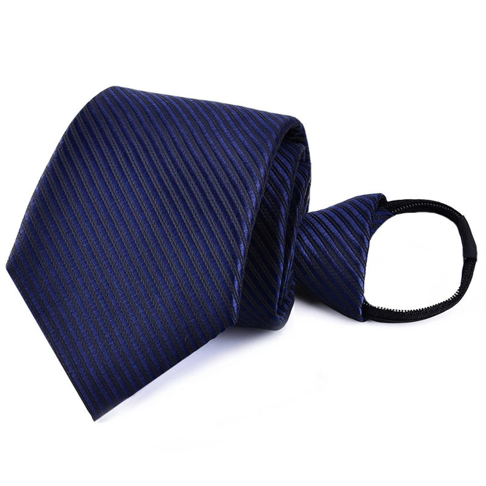 

Male Adjustable Skinny Twill Ties Clip on Elegant Formal Business Neckties for Friend Family Dad Husband Gift