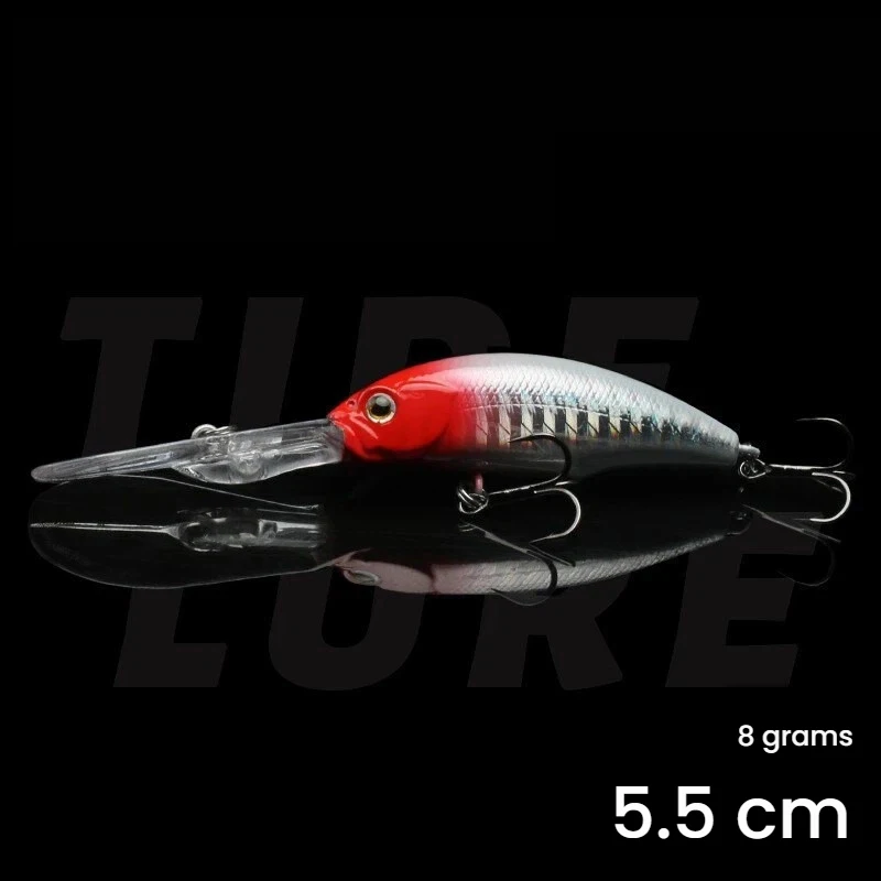 Crankbait Minnow 5.5cm – Señuelo Duro para Lubina, Lucio y Perca - imagen 2