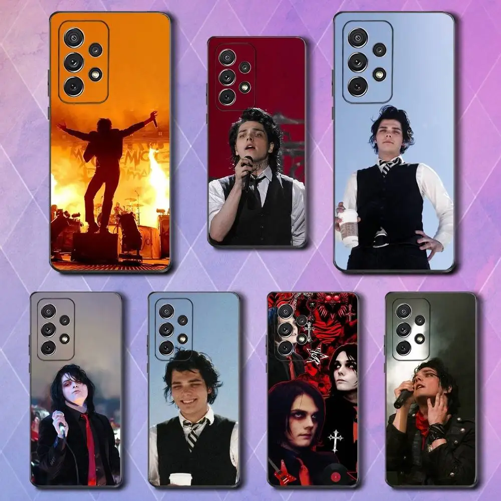 

Singer G-Gerard W-Way Phone Case For Samsung S25,S24,S23,S22,S21,S20,S10,Ultra,Plus,Lite,FE,Soft Silicone Black Cover