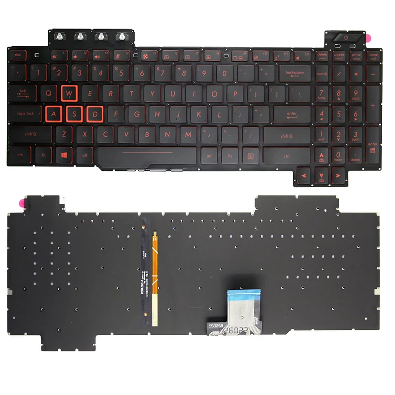 

Клавиатура с американской раскладкой для ASUS FX80 FX86 FX95 FX505 504 705 ZX80 FZ80 GL703G