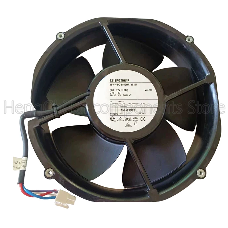 Original 100% Working 2218F/2TDH4P 48V 103W cooling fan