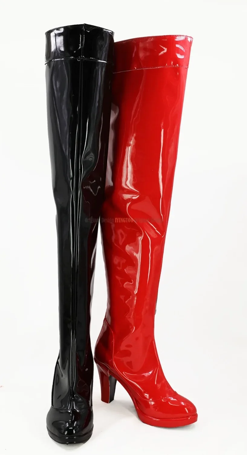 

Racing Nero Boots Cosplay Fate EXTELLA EXTRA Racing Nero Cosplay Boots Shoes High Heel Custom Made Any Size