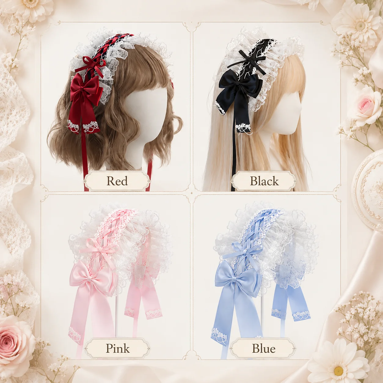 Hairband Butterfly Cute Hair Accessories Lolita Headwear Japanese Girl Accessories