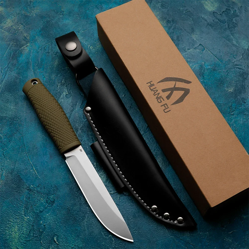 HUANGFU High quality steel outdoor knife, used for hunting, hiking, and adventure wilderness survival, the best gift for men